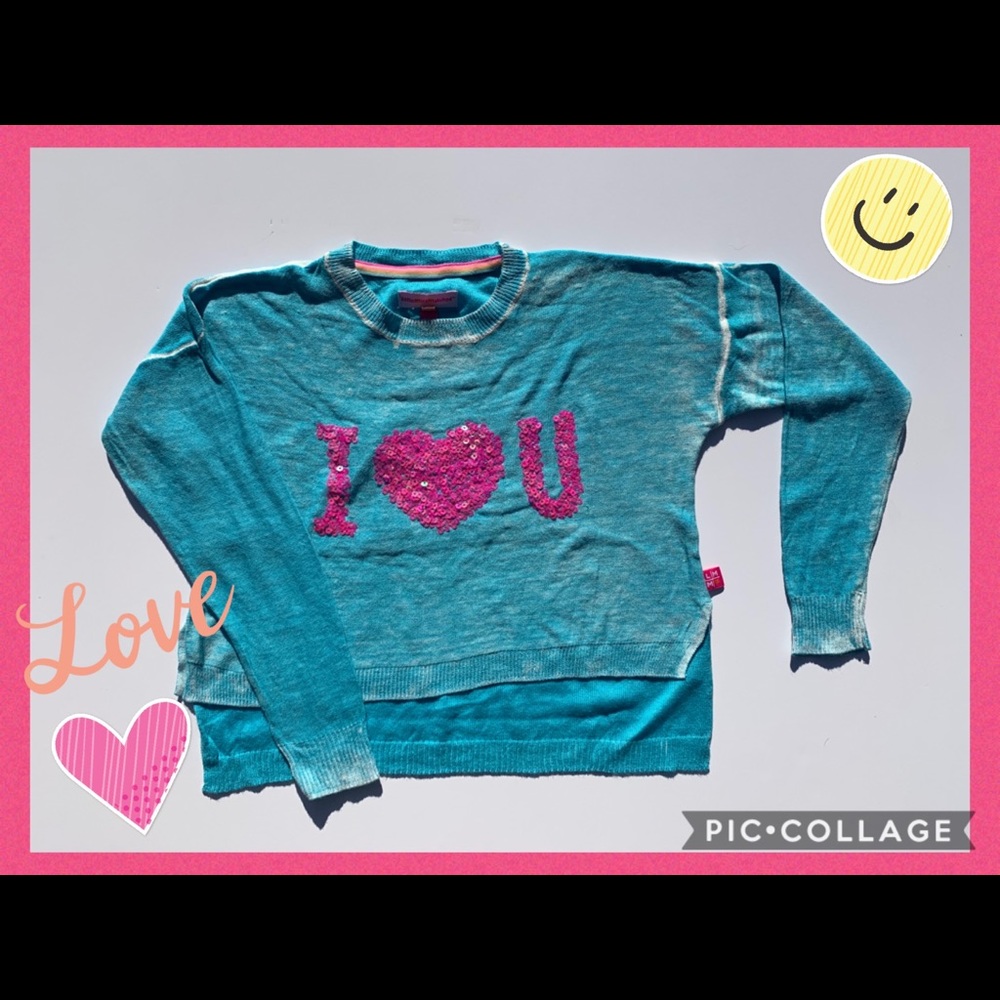 Faded light weight sweater